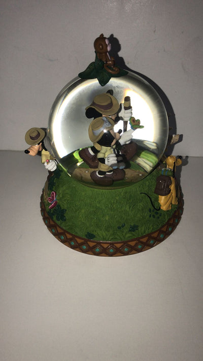 Disney Parks Shanghai Mickey & Friends Adventure Isle Snowglobe New with Box