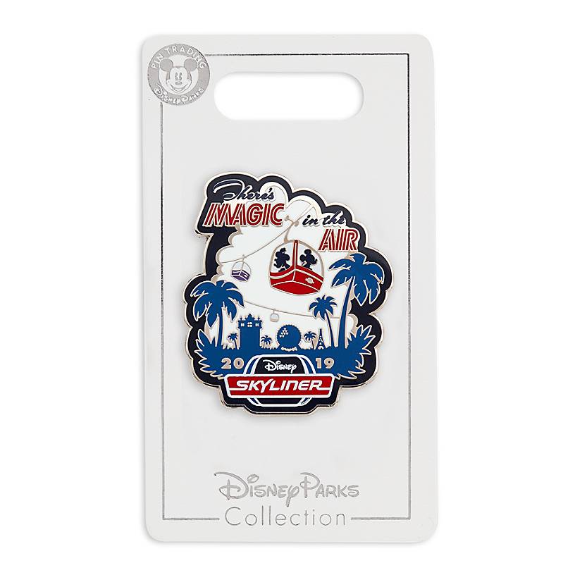 Disney Parks Mickey and Minnie 2019 Skyliner There is Magic in the Air Pin New