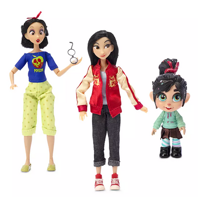 Disney Vanellope Comfy Princesses Dolls Gift Set Ralph Breaks the Internet New