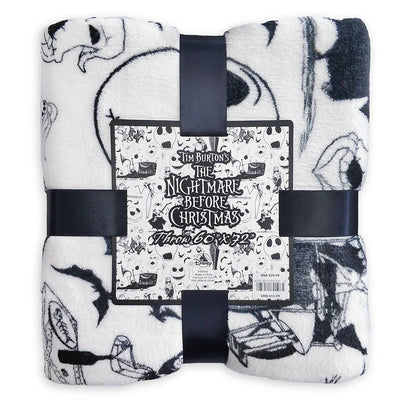 Disney The Nightmare Before Christmas Fleece Throw New With Tags
