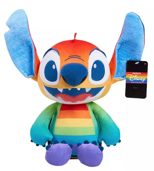 Disney Pride Rainbow Stitch Large Plush New with Tag