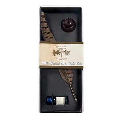 Universal Studios Harry Potter Quill Stand And Ink Set New with Box