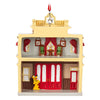 Disney Parks Disneyland Fire Dept Pluto House Christmas Ornament New with Tag