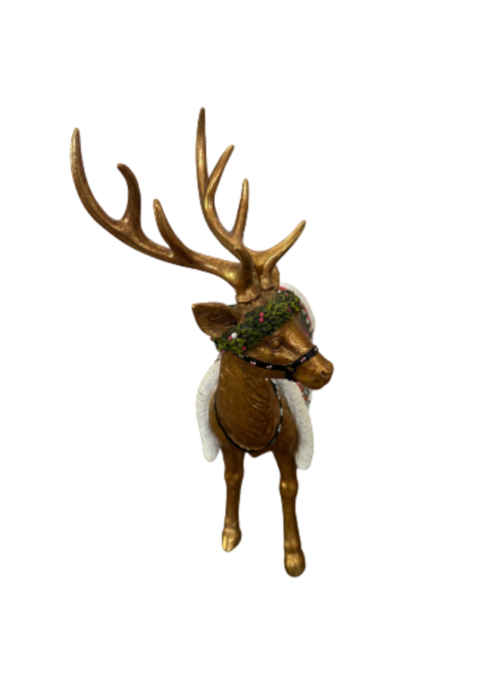 MacKenzie-Childs Christmas Aberdeen Reindeer Standing Figurine New with Box