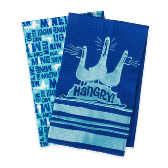 Disney Parks Finding Nemo Seagulls Mine Mine Mine Mine Kitchen Towel Set New