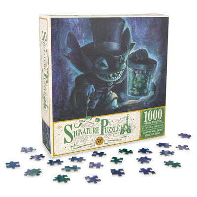 Disney Parks Signature Puzzle 30th Stitch Hatbox Ghost Haunted Mansion 1000 pcs