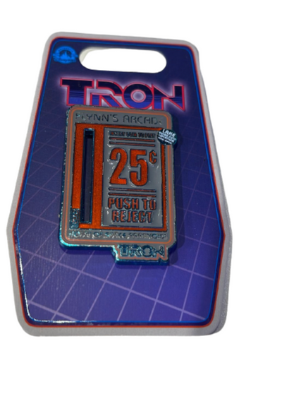 Disney Parks 2023 Tron Lightcycle Run Flynn's Arcade Pin New with Card