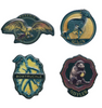 Universal Studios Fantastic Beasts Pin Set New With Card