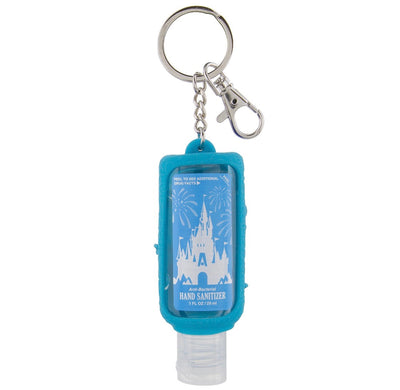 disney parks keychain keyring hand sanitizer princess ariel 1oz new with tags