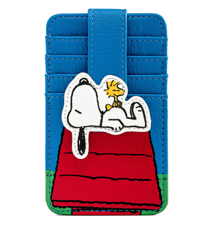Hallmark Peanuts Snoopy on Doghouse Card Holder New with Tag