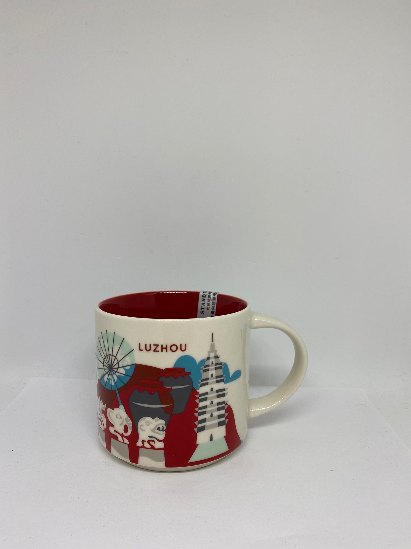 Starbucks You Are Here Collection Luzhou China Ceramic Coffee Mug New With Box