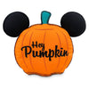 Disney Mickey Mouse Pumpkin Jack-o'-Lantern Halloween Pillow New with Tag