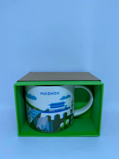 Starbucks You Are Here Collection Huizhou China Ceramic Coffee Mug New with Box