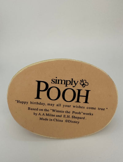 Disney Store Simply Pooh Winnie Tigger Happy Birthday Figurine New with Box