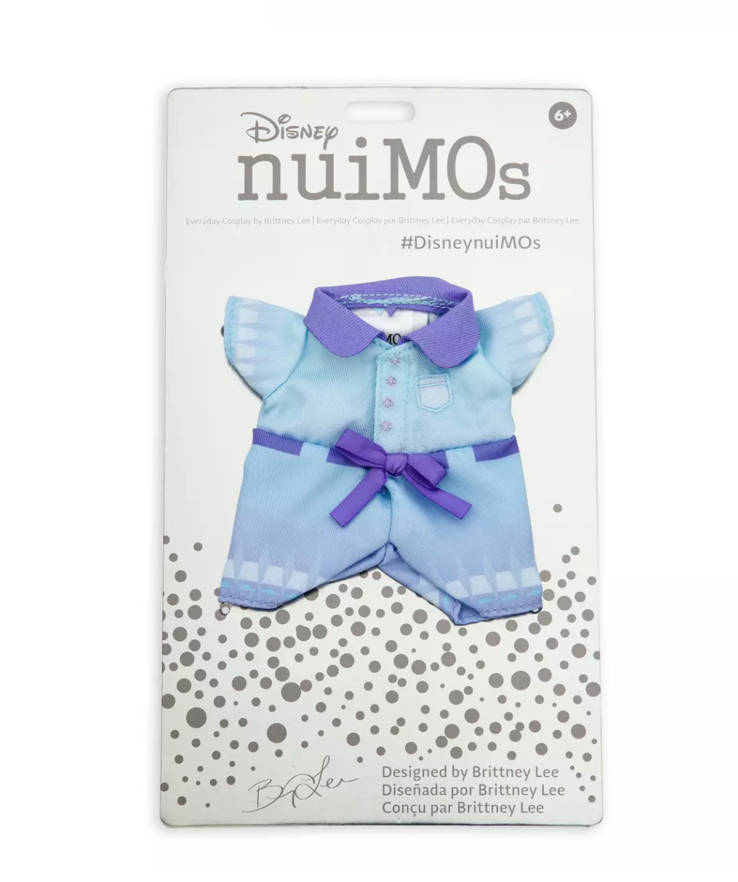 Disney NuiMOs Outfit Frozen Blue Romper the Art of Brittney Lee New with Card