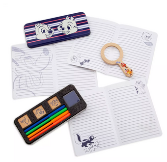 Disney Parks Meeko Water Bottle Stationery Kit, Pocahontas New With Tag