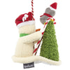Hallmark 2021Trimming the Tree Snowman and Penguin Plush Ornament New With Tag