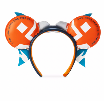 Disney Star Wars Ahsoka Tano Ear Headband Designed by Ashley Eckstein New Tag