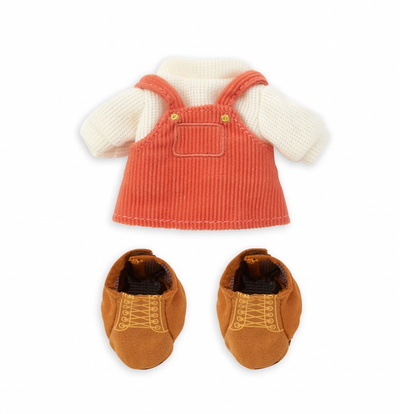 Disney NuiMOs Outfit Orange Overalls with Sweater and Boots New with Card