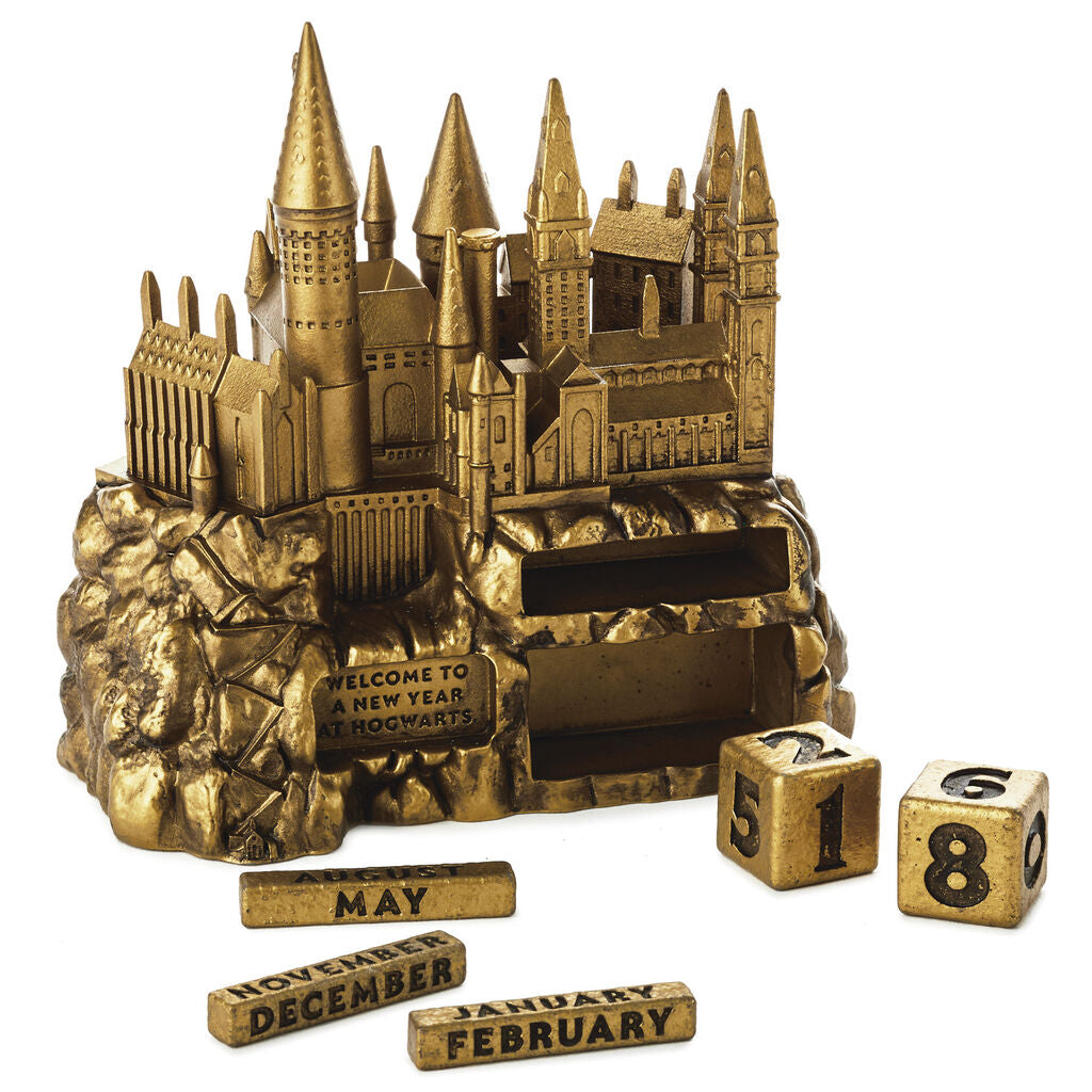 Hallmark Harry Potter Hogwarts Perpetual Calendar New