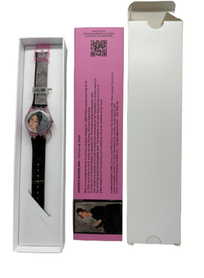 Swatch X Centre Pompidou Portrait of Dedie by Amedeo Modigliani Watch New Box