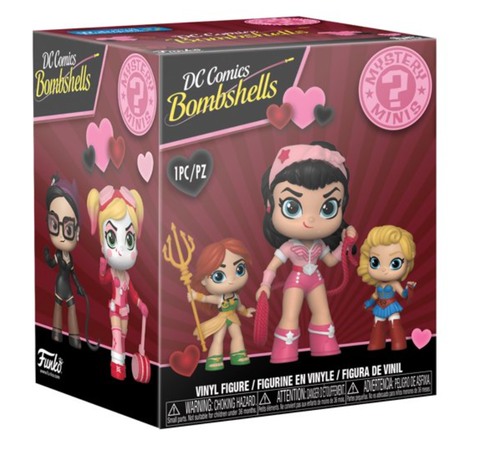 Funko Mystery Mini: DC Comics Bombshells Valentine Exclusive New With Box