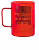 Hallmark Peanuts Snoopy and Lucy Happiness Is a Warm Puppy Glass Mug 20oz New