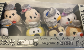 Disney Store D23 Expo Japan Tsum Tsum Set 2018 Tuxedo New Damaged Box
