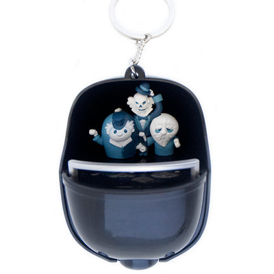 Disney Parks Haunted Mansion Hitchhiking Ghosts Light Up Keychain New with Tags