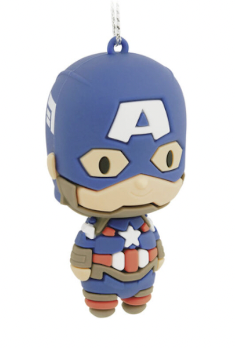 Hallmark Marvel Hero Series 2 Captain America Mystery Christmas Ornament New