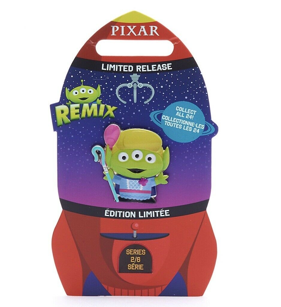 Disney Toy Story Alien Pixar Remix Pin Bo Peep Limited Release New