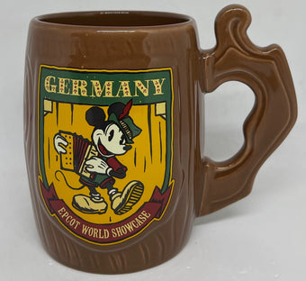 Disney Parks Epcot Germany Mickey Ceramic Coffee Mug New