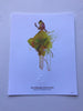 Disney Parks Epcot Festival of the Arts 8x10 Passholder Belle Print New