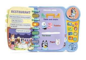 VTech Bluey's Book of Games New With Box