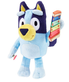 Bluey Friends Cartoon Playtime Bluey With Magic Xylophone Plush New with Tag