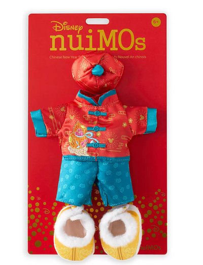 Disney NuiMOs Collection Outfit Mickey Chinese Lunar New Year Dress Set New Card