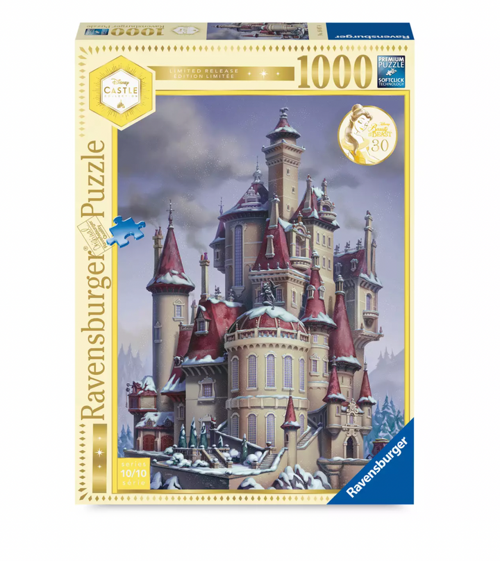 Disney Castle Collection Beauty and the Beast Belle Castle Puzzle