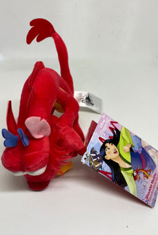 Disney Mulan Mushu Mini Magnetic Shoulder PlushNew with Tags