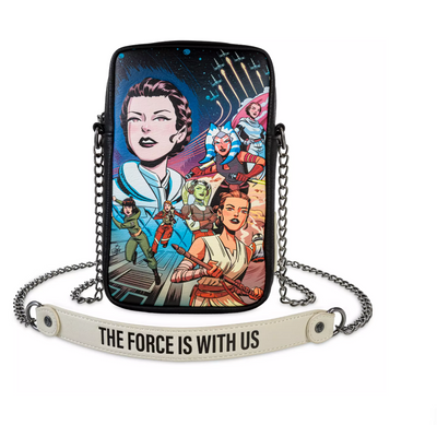 Disney Parks Star Wars Women of the Galaxy Loungefly Crossbody Bag New with Tag