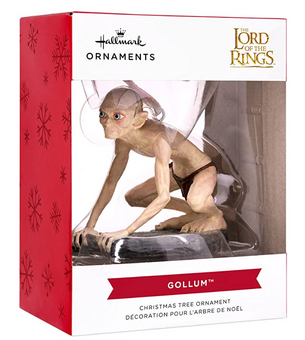 Hallmark 2022 Lord of The Rings Gollum Christmas Ornament New With Box