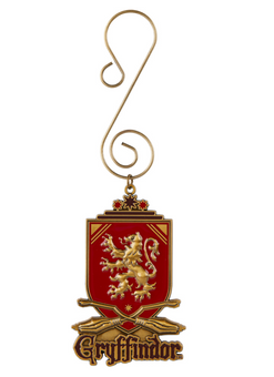 Universal Studios Harry Potter Gryffindor Quidditch Shield Ornament New with Tag