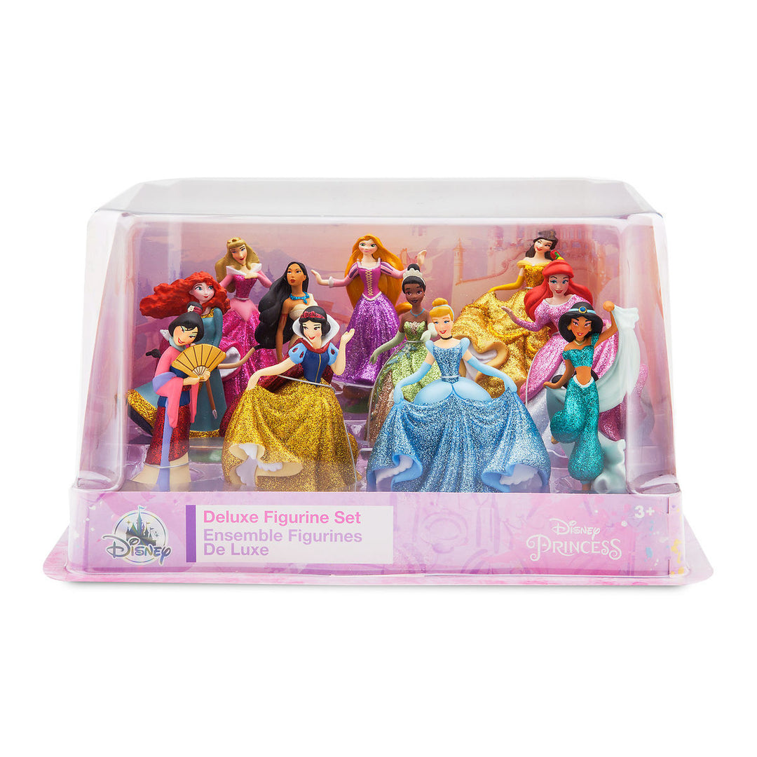 Disney Princess Deluxe Figure Playset Happily Ever After New with Box I Love Characters