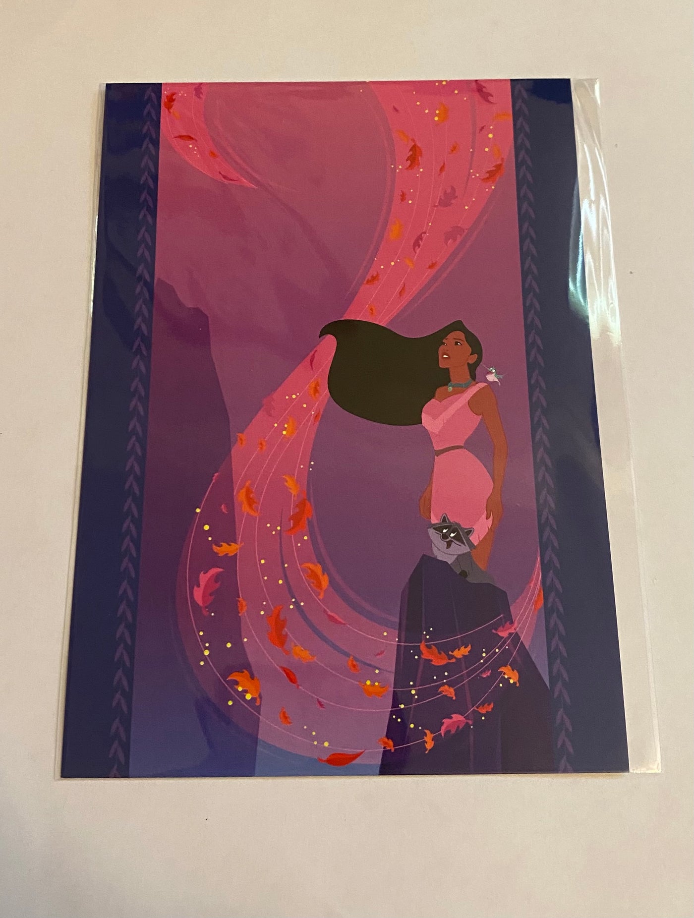Disney Pocahontas Let Your Heart Guide You Ashley Taylor Postcard Wonderground