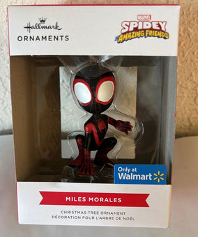 Hallmark Marvel Spidey Miles Morales Walmart Exclusive Christmas Ornament New