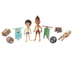 Disney Pixar Luca Alberto Scooter Build and Crash Pack Toy New with Box