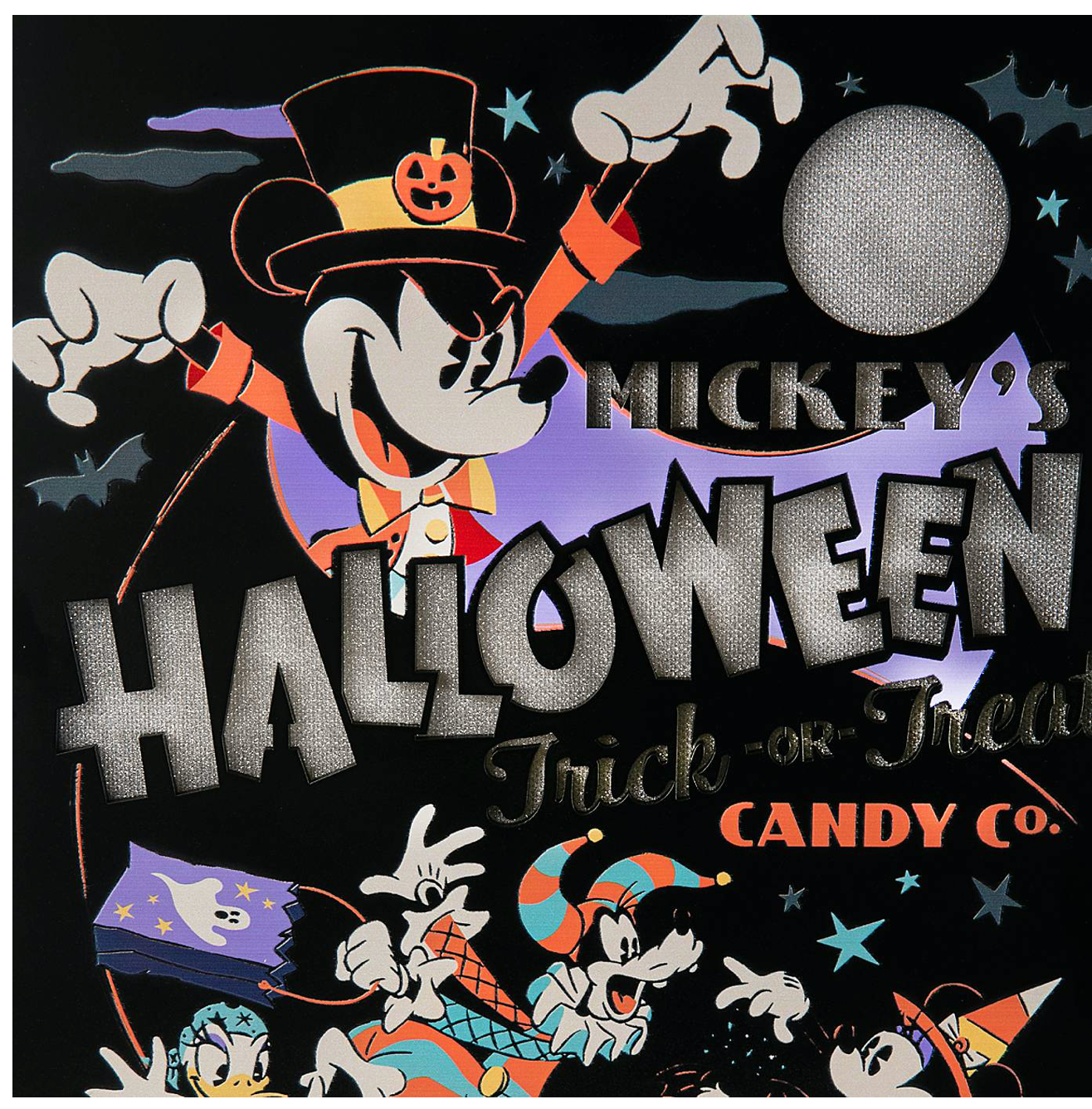 Disney Parks 2020 Halloween Mickey Friends Halloween Light-Up Sign New with Box