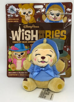 Disney Country Bear Jamboree Bunny Bubbles Beulah Eyes Closed Wishables Plush