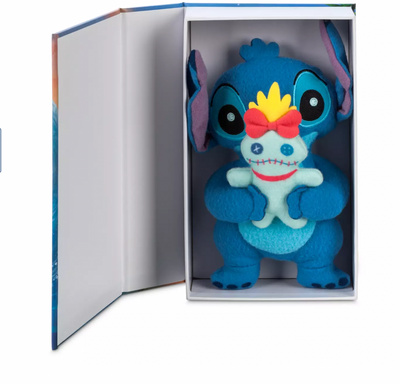 Disney Stitch and Scrump VHS Small Plush Limited Release New with Box