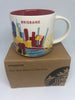 Starbucks You Are Here Collection Australia Brisbane Ceramic Coffee Mug New Box