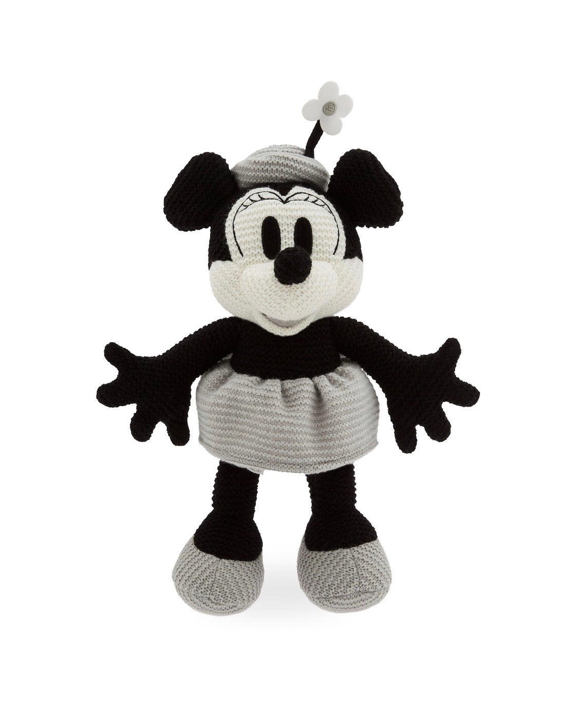 Disney Parks Steamboat Minnie Mouse Knit 11 inc Plush New with Tag